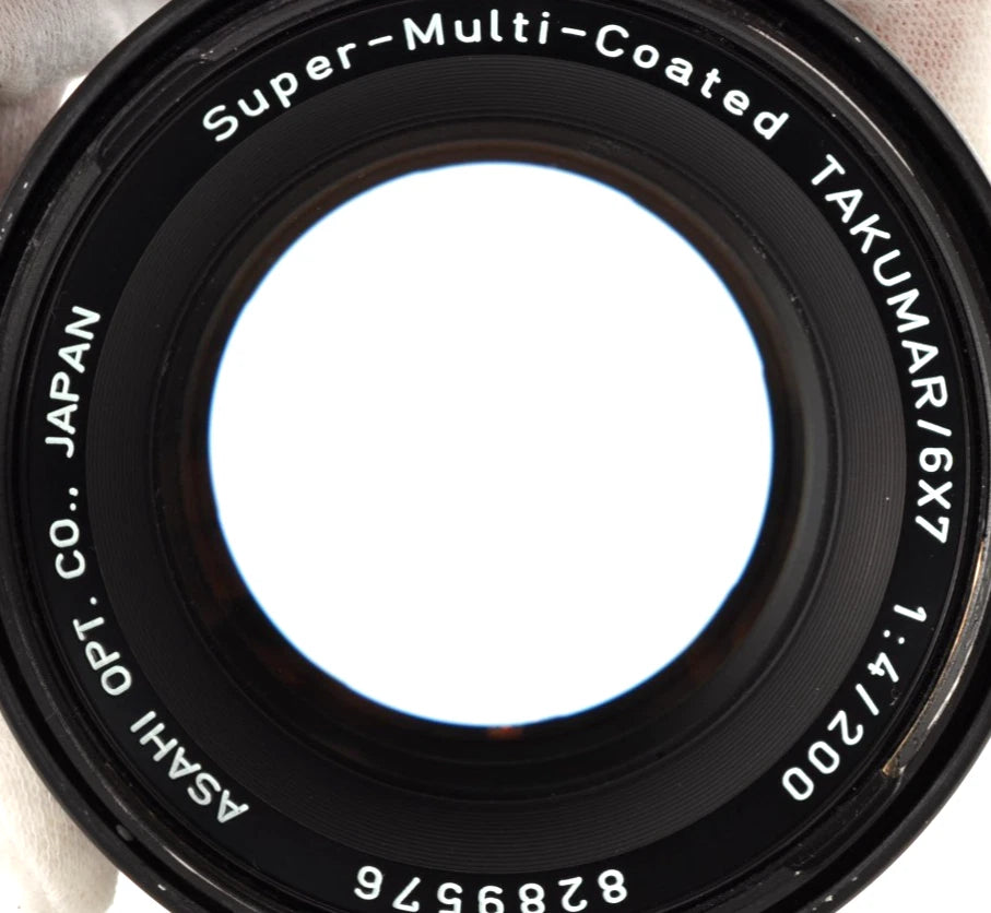 Vintage Pentax 67 TTL Mirror Up | Medium Format Film Camera w/ SMC TAKUMAR 6×7 200mm f/4 Lens | Excellent+5 | From Japan