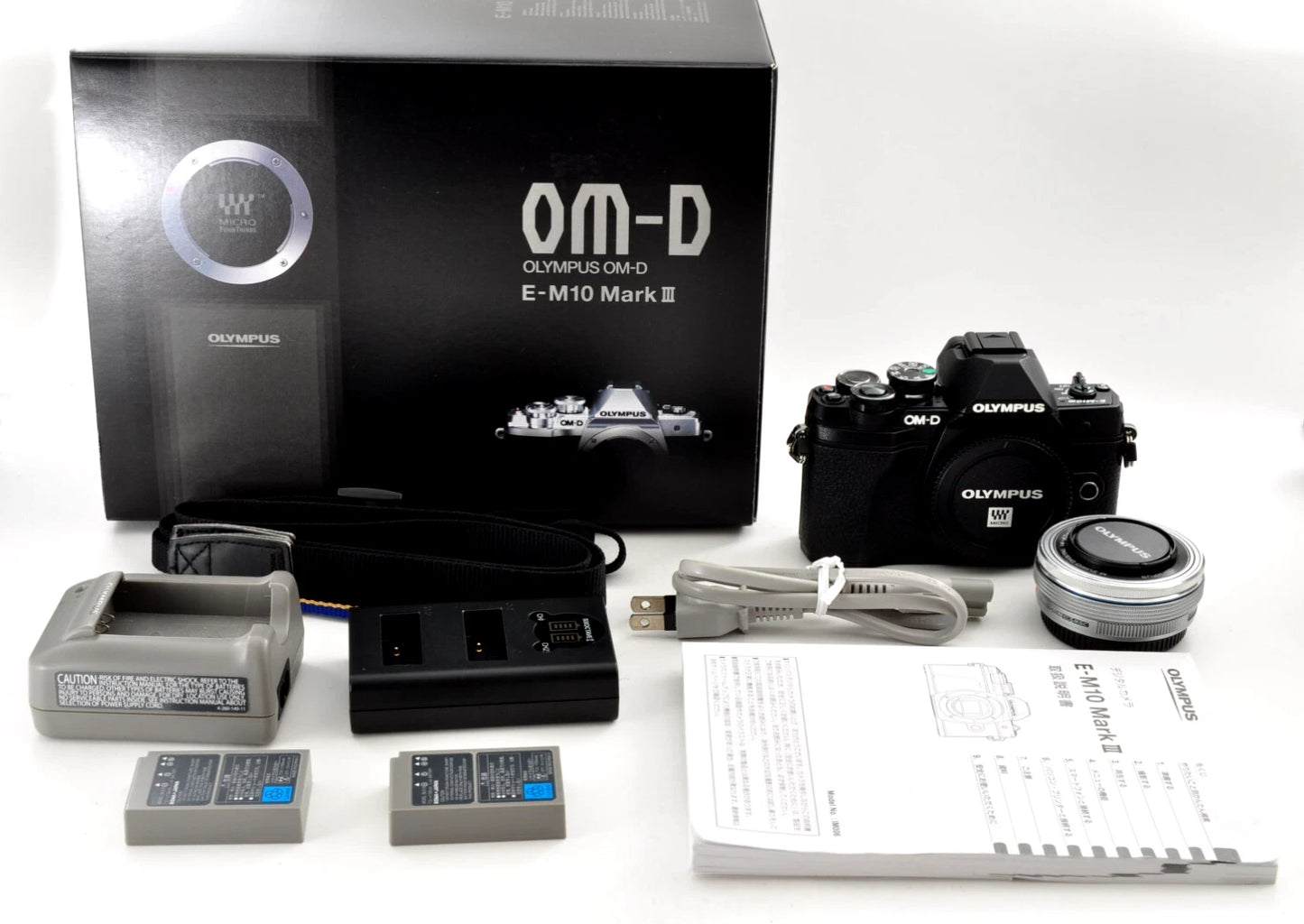 Olympus OM-D E-M10 Mark III | Digital Camera SC:5731 w/ M.Zuiko 14–42mm Lens | Near Mint | From Japan