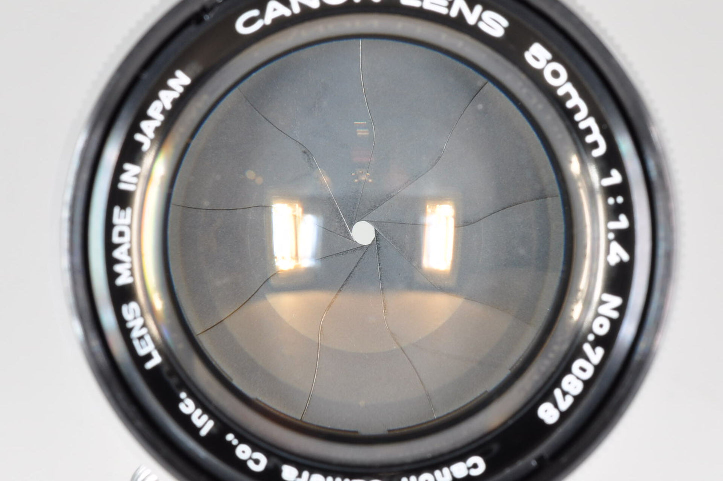 Vintage Canon Model 7 Rangefinder | 35mm Film Camera w/ 50mm f/1.4 Lens & Case | Near Mint | From Japan