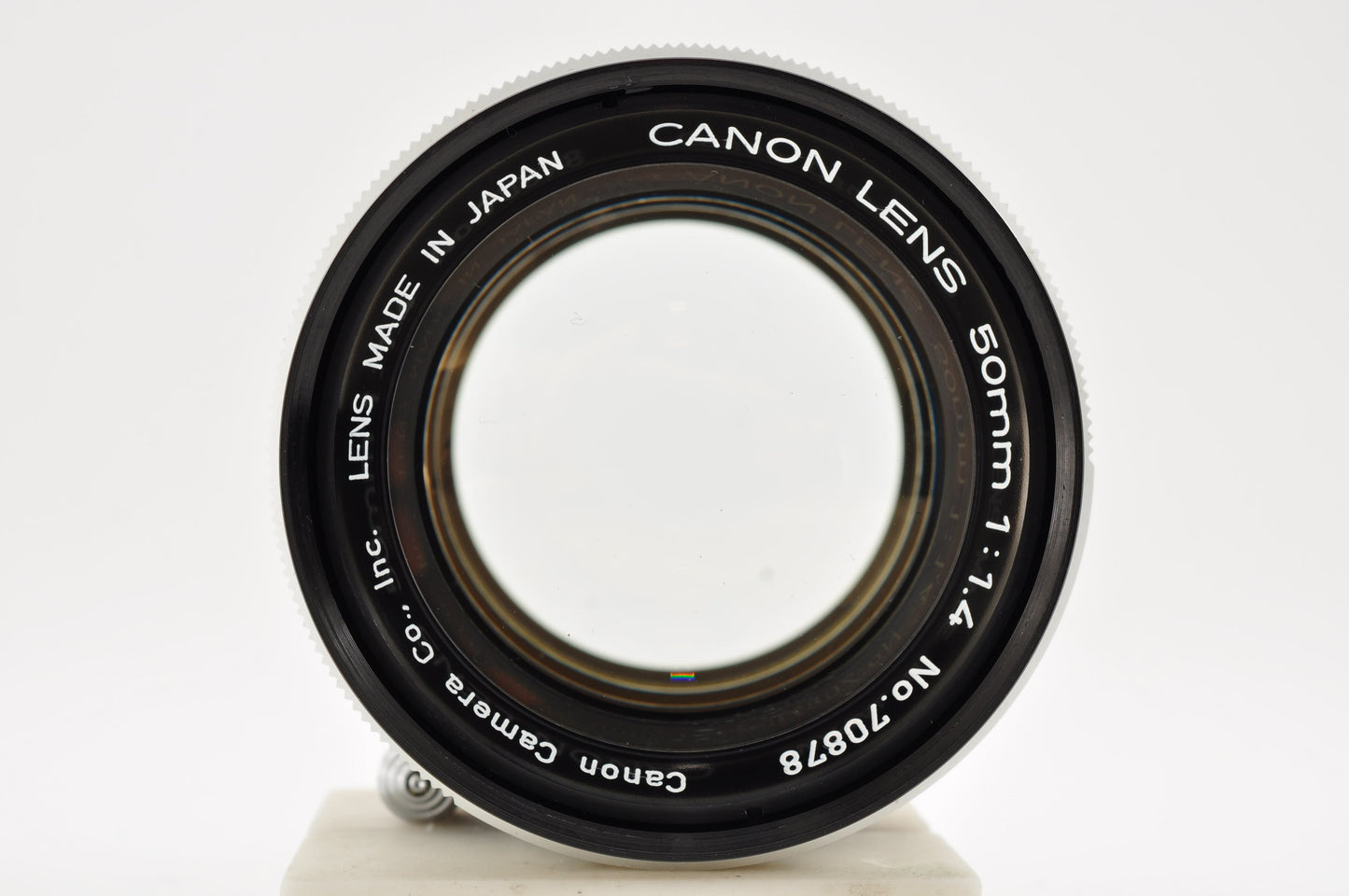 Vintage Canon Model 7 Rangefinder | 35mm Film Camera w/ 50mm f/1.4 Lens & Case | Near Mint | From Japan