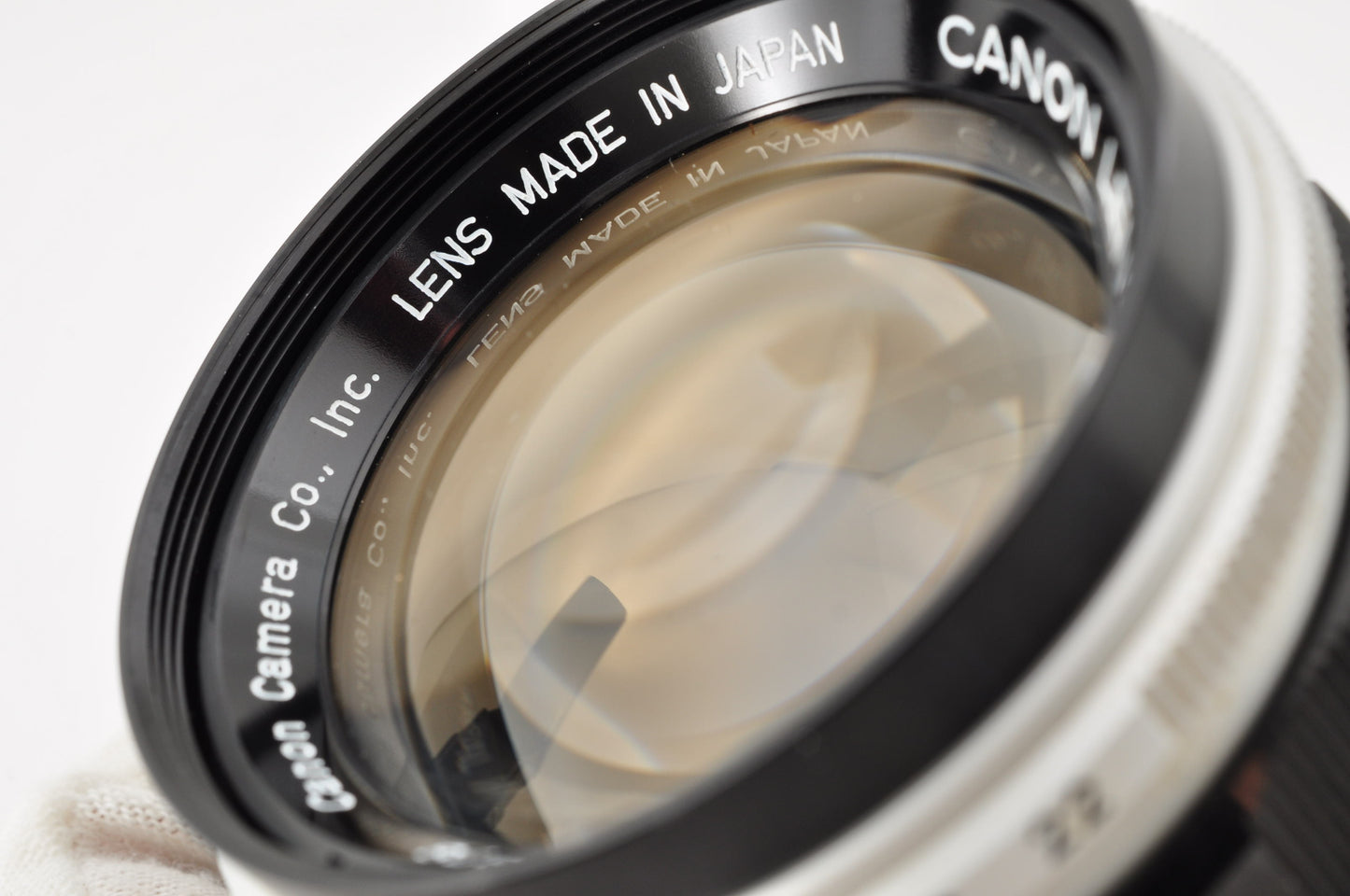 Vintage Canon Model 7 Rangefinder | 35mm Film Camera w/ 50mm f/1.4 Lens & Case | Near Mint | From Japan