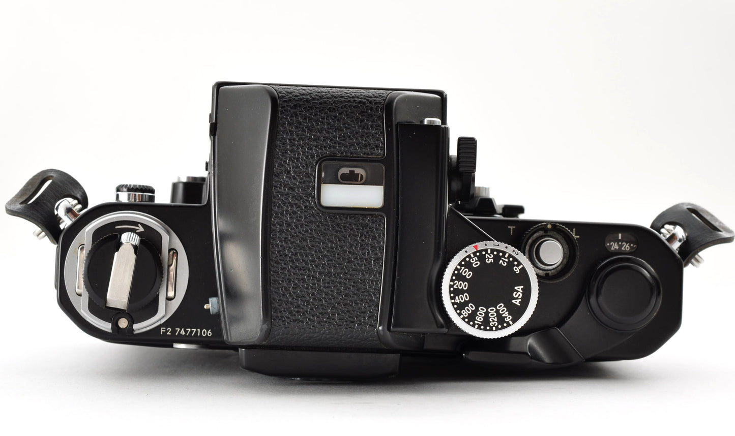 Vintage Nikon F2 Photomic DP-1 Black | 35mm Film Camera Non-AI 50mm f/1.4 Lens | Excellent+5 | From Japan