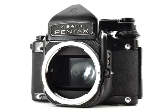 Vintage Pentax 67 TTL Mirror Up | Medium Format Film Camera w/ SMC TAKUMAR 6×7 200mm f/4 Lens | Excellent+5 | From Japan